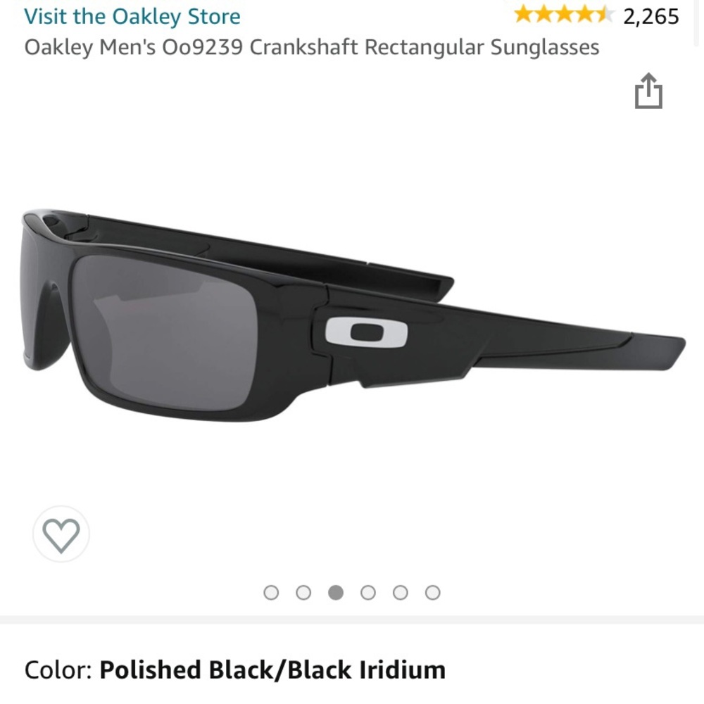 Oakley crankshaft sunglasses